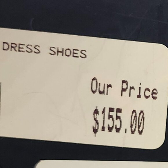 Nina Women's Red Peep Toe High-Heel W/Black Rhinestones Size 7.5 & 8.5 - Picture 6 of 13